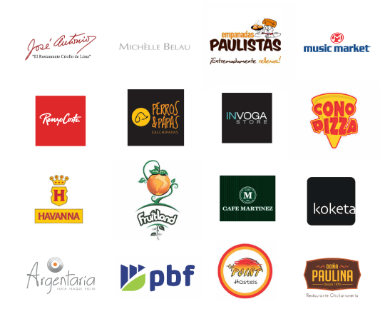 logotipos de negocios franquiciados en el peru